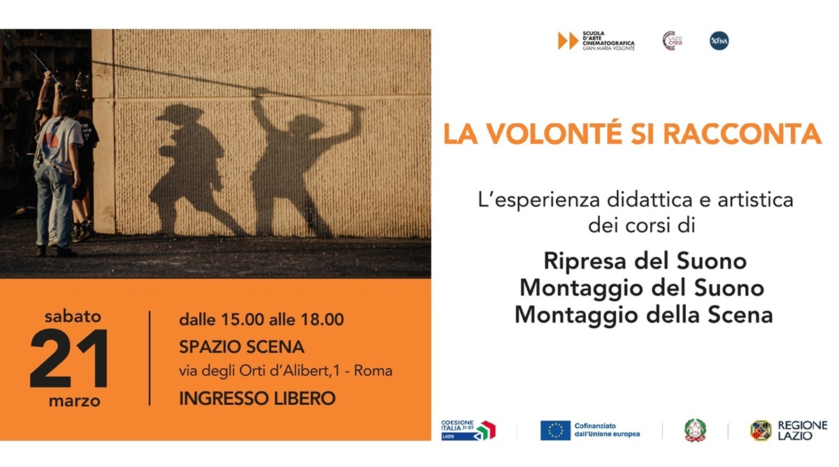 Locandina "La Volonté si racconta"