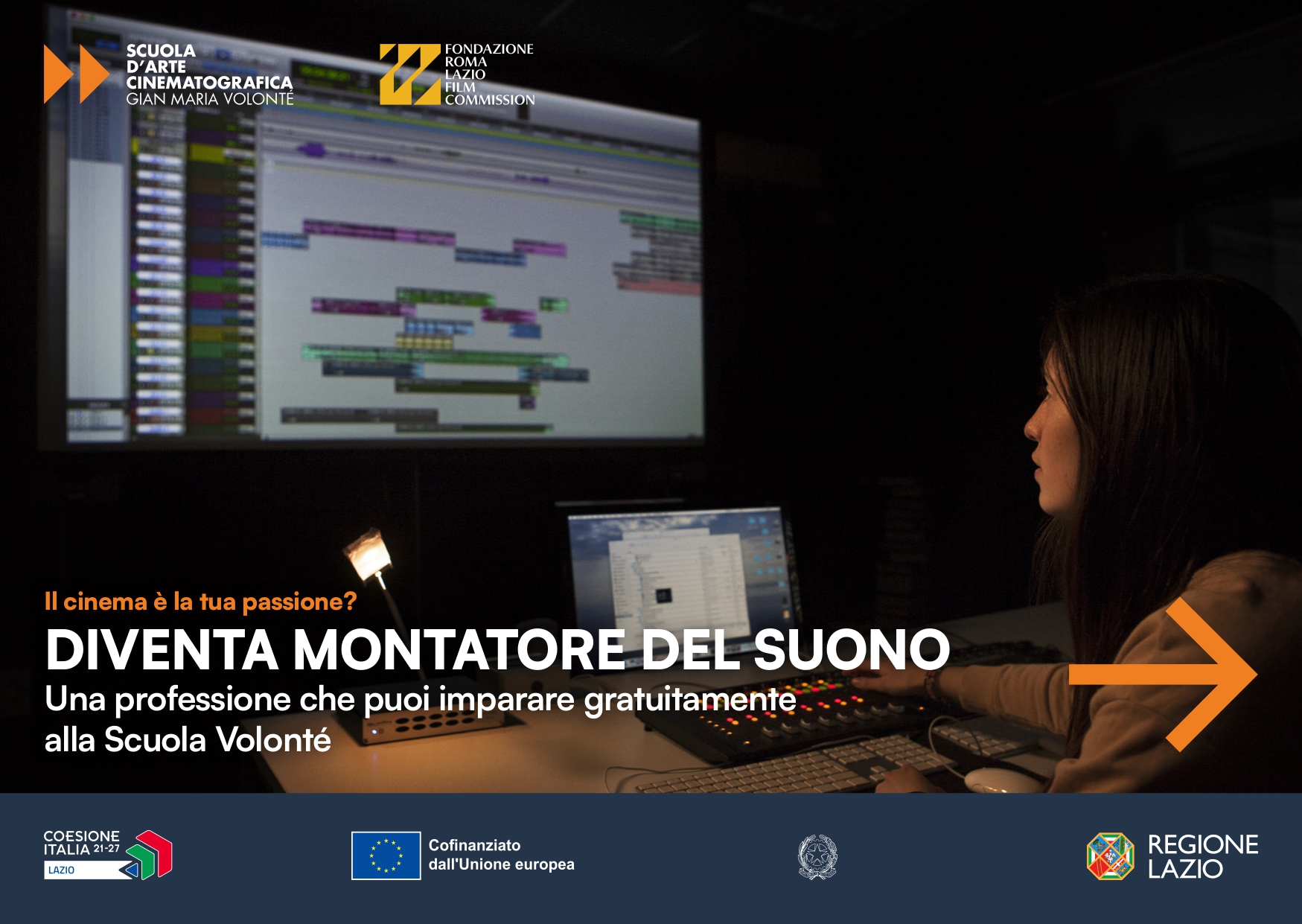 Diventa montatore del suono